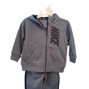 Nike 12m Gray 2 piece Track Suit